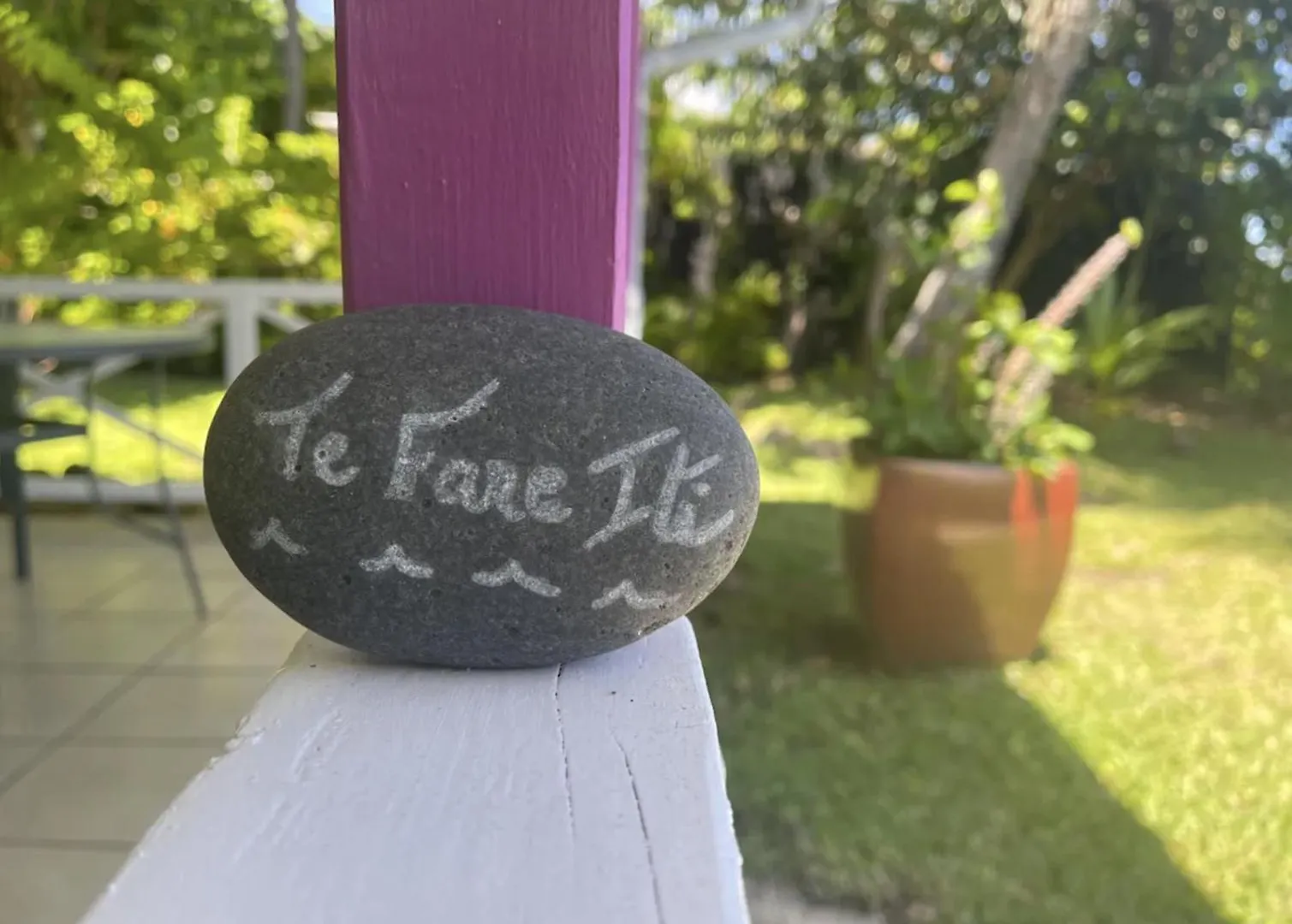 Te Fare Iti - Bungalow Bord De Mer Maharepa  Pensjonat